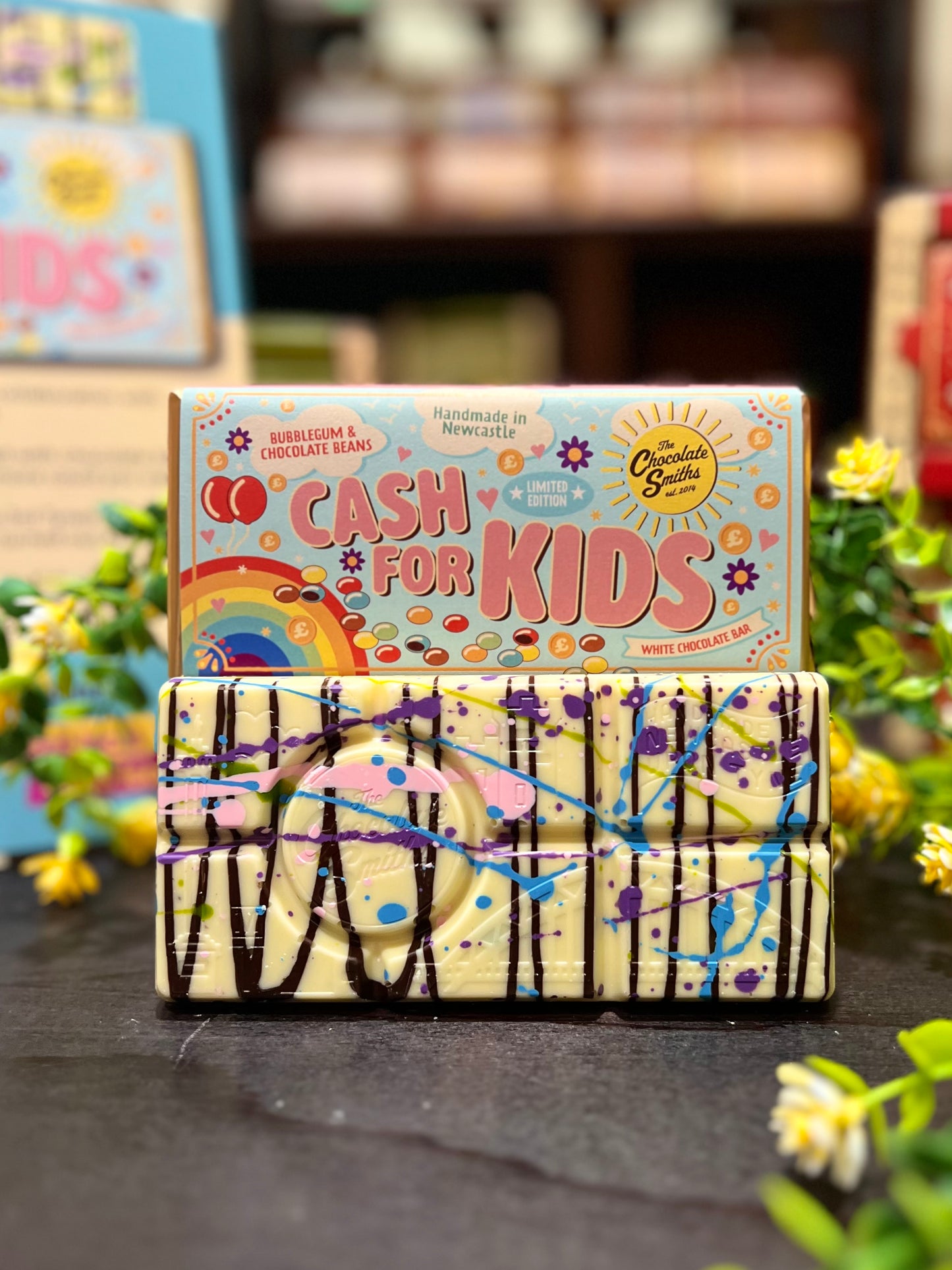 Cash for Kids - Bubblegum and popping candy bar 145g