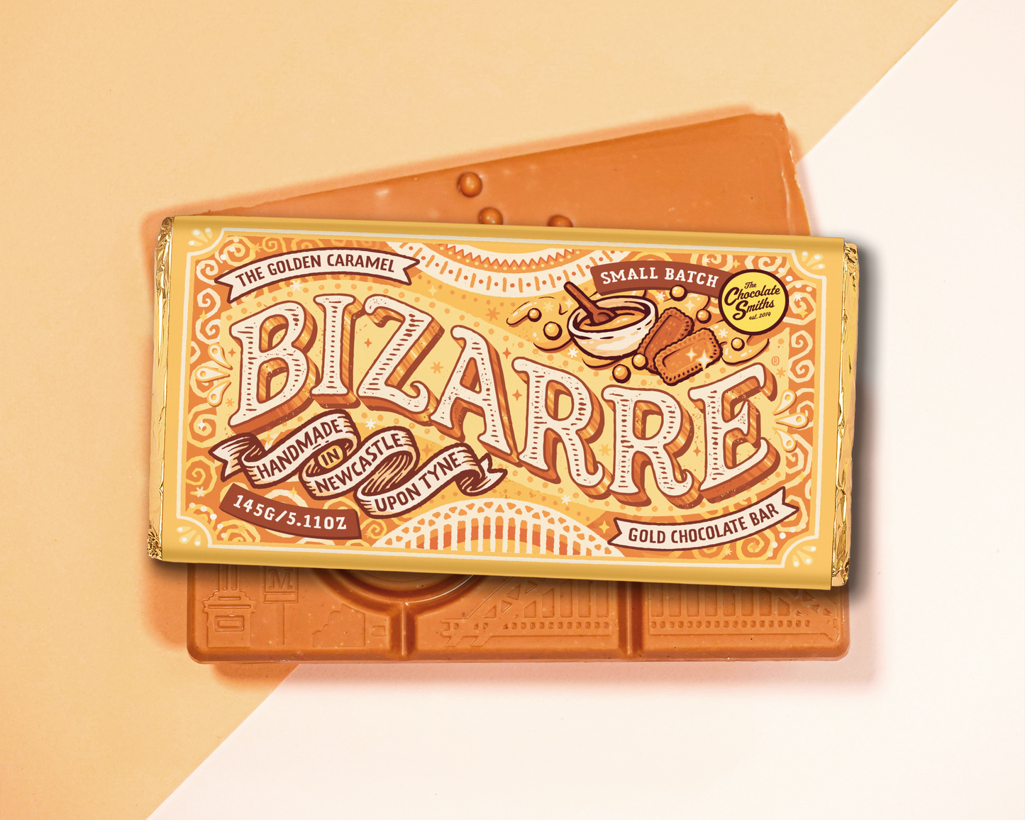 The Golden Caramel Bizarre Bar 145g