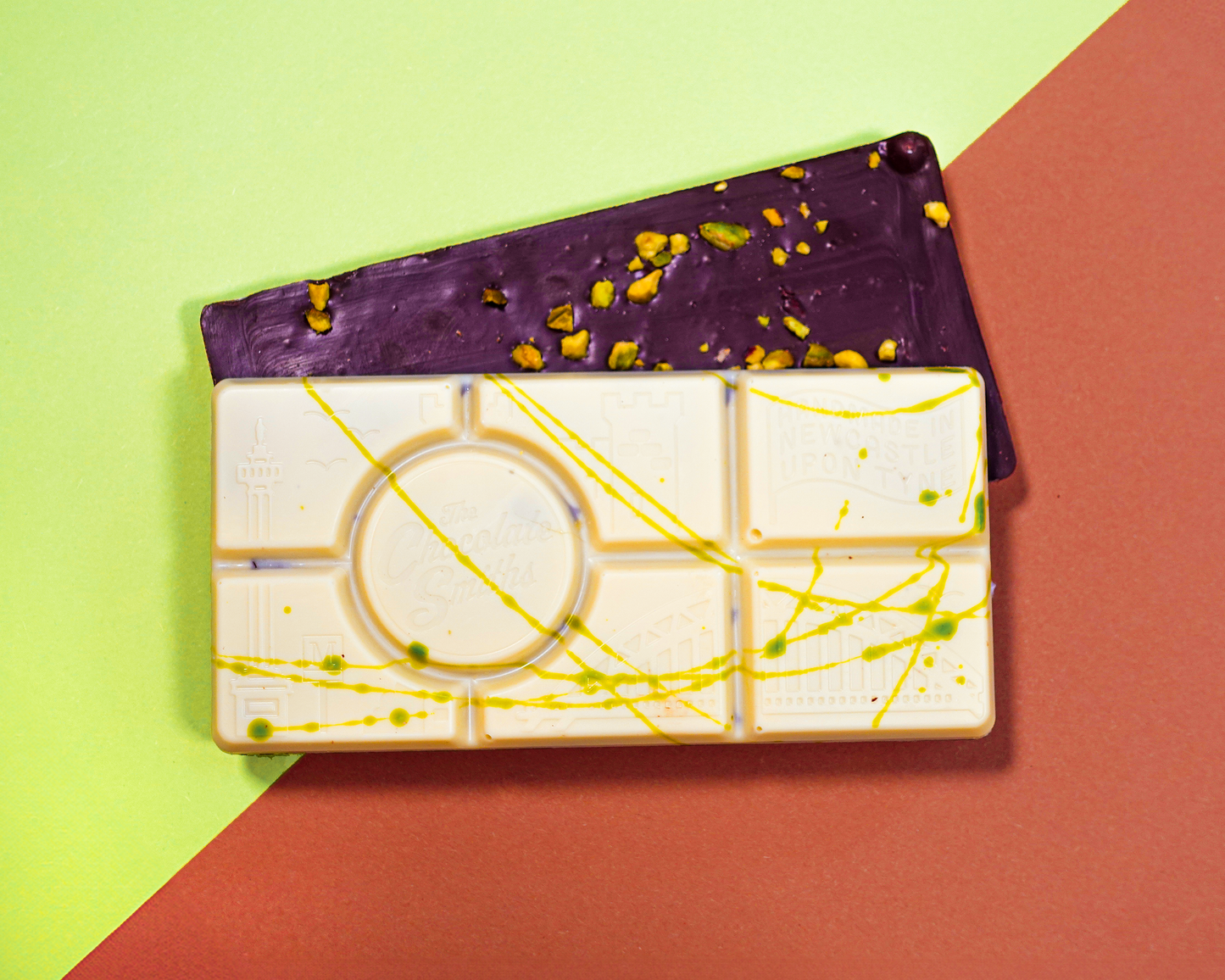 Pistachio Cannoli Inspired Bizarre chocolate bar 145g