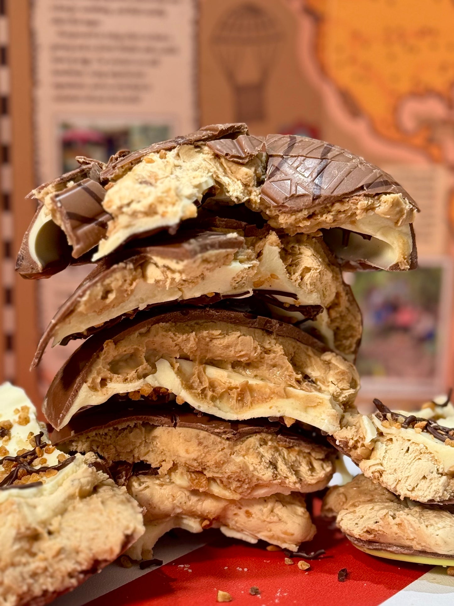 Wonky Hazelnut Crunch Easter Egg 500g