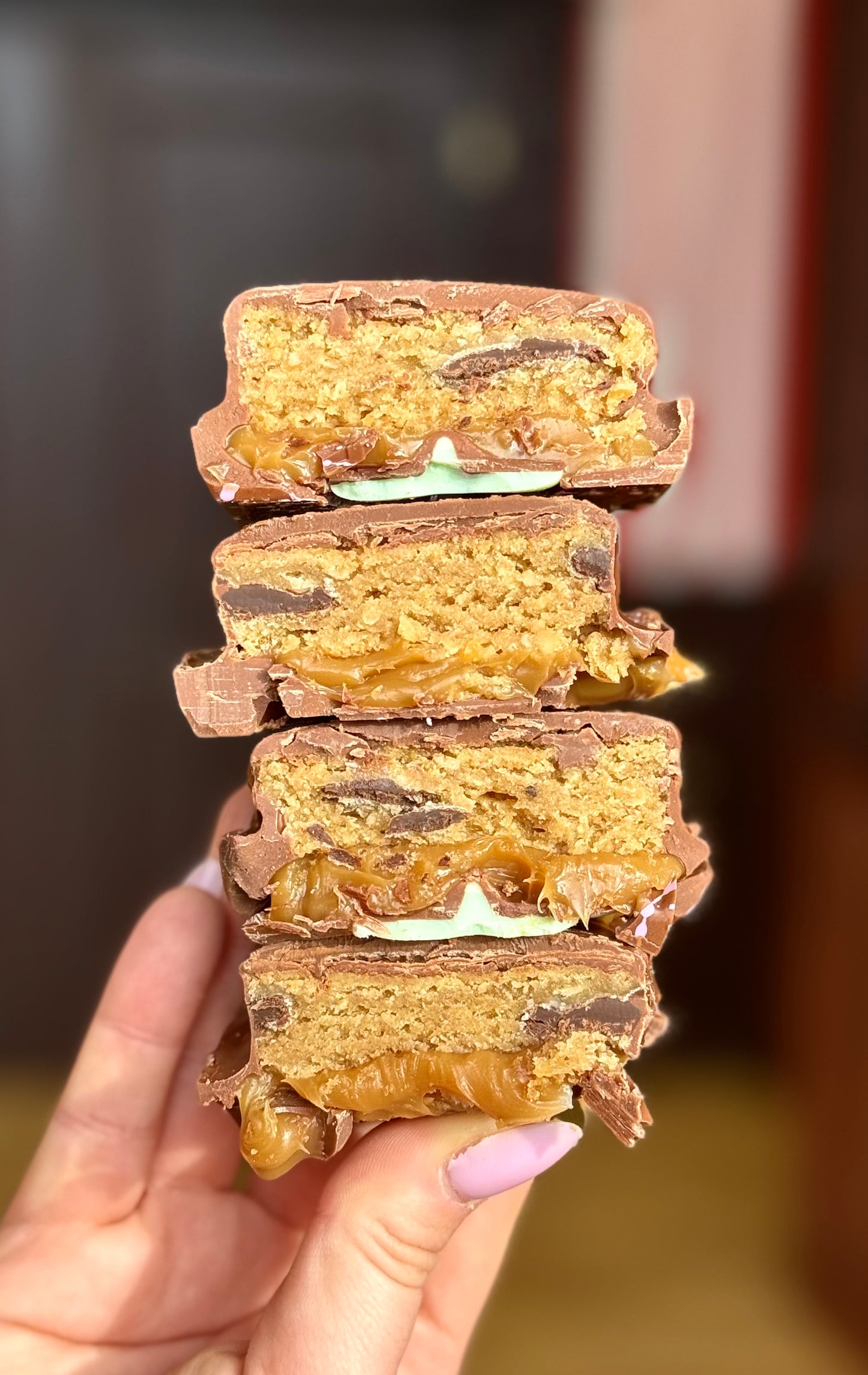 Wonky Dunk Cookies Collaboration Chocolate bar and and dip