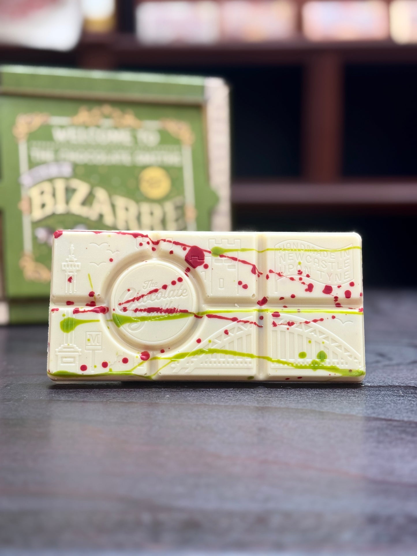Wonky Rhubarb and Custard Bizarre Bar 145g