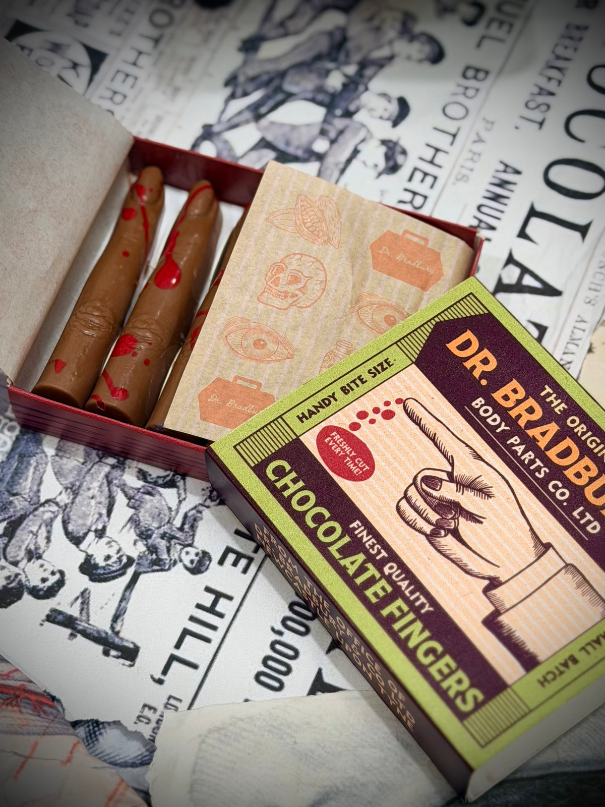 Dr Bradbury's Chocolate Fingers 70g