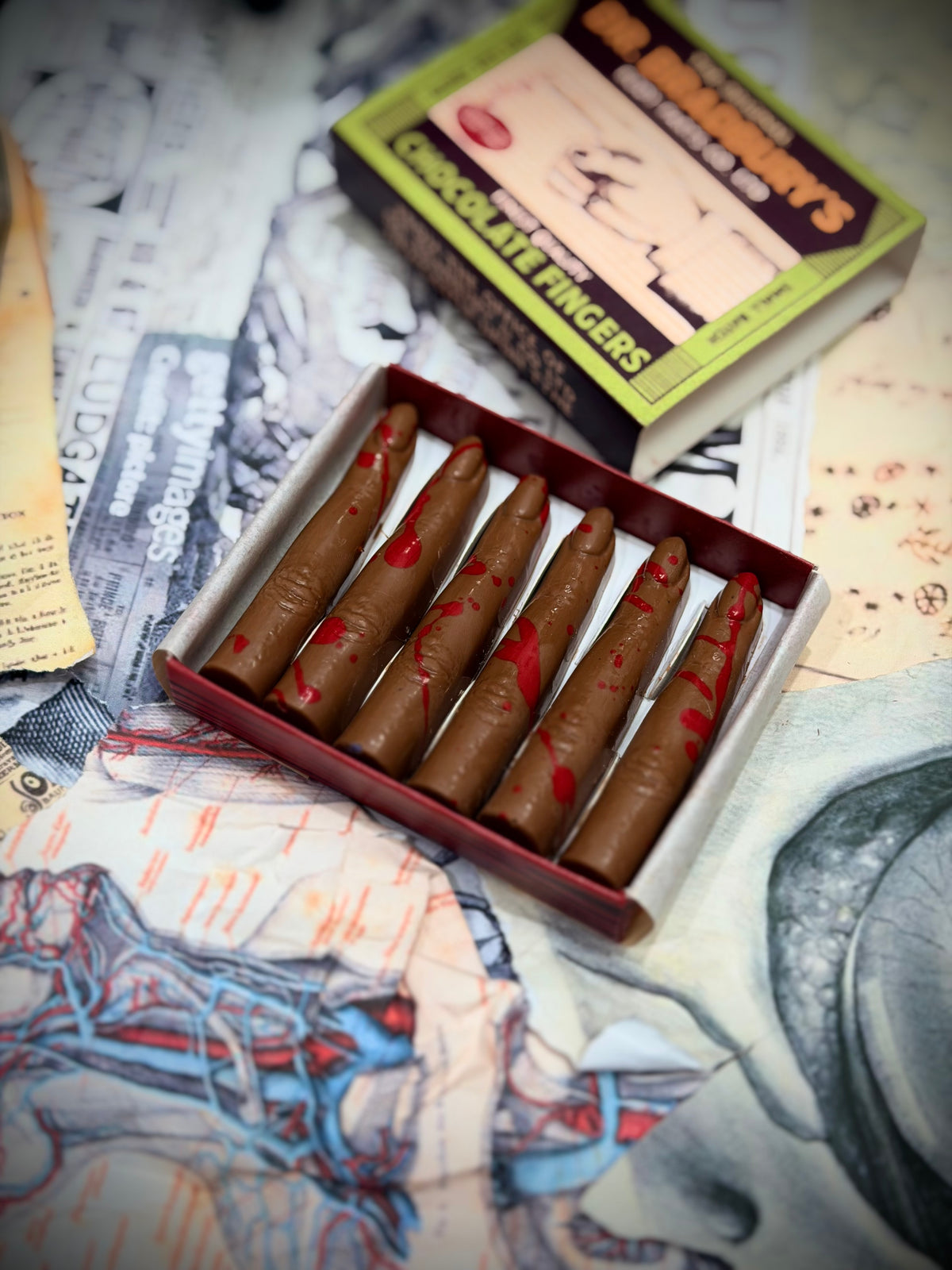 Wonky Dr Bradbury's Chocolate Fingers 70g