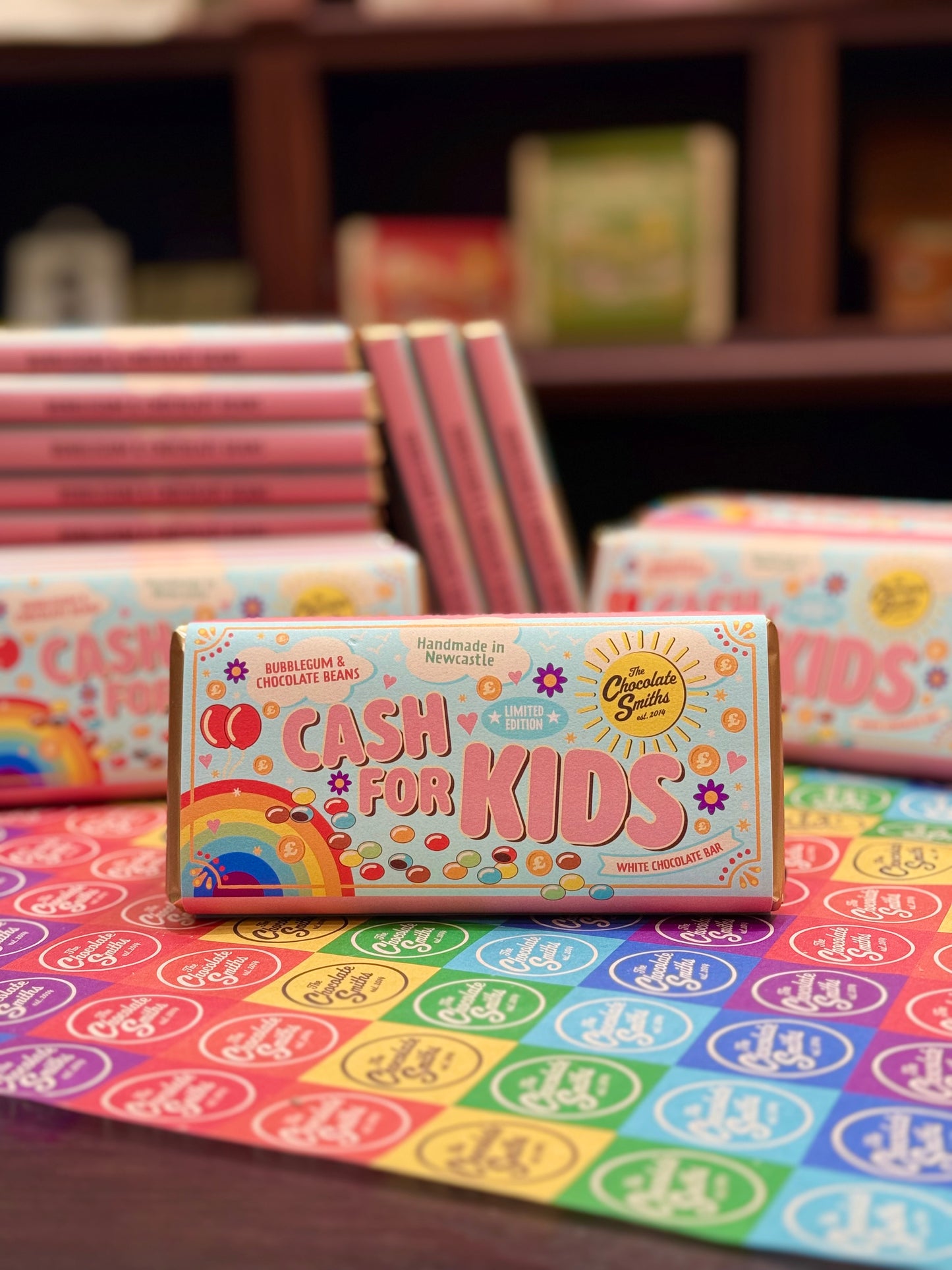 Cash for Kids - Bubblegum and popping candy bar 145g