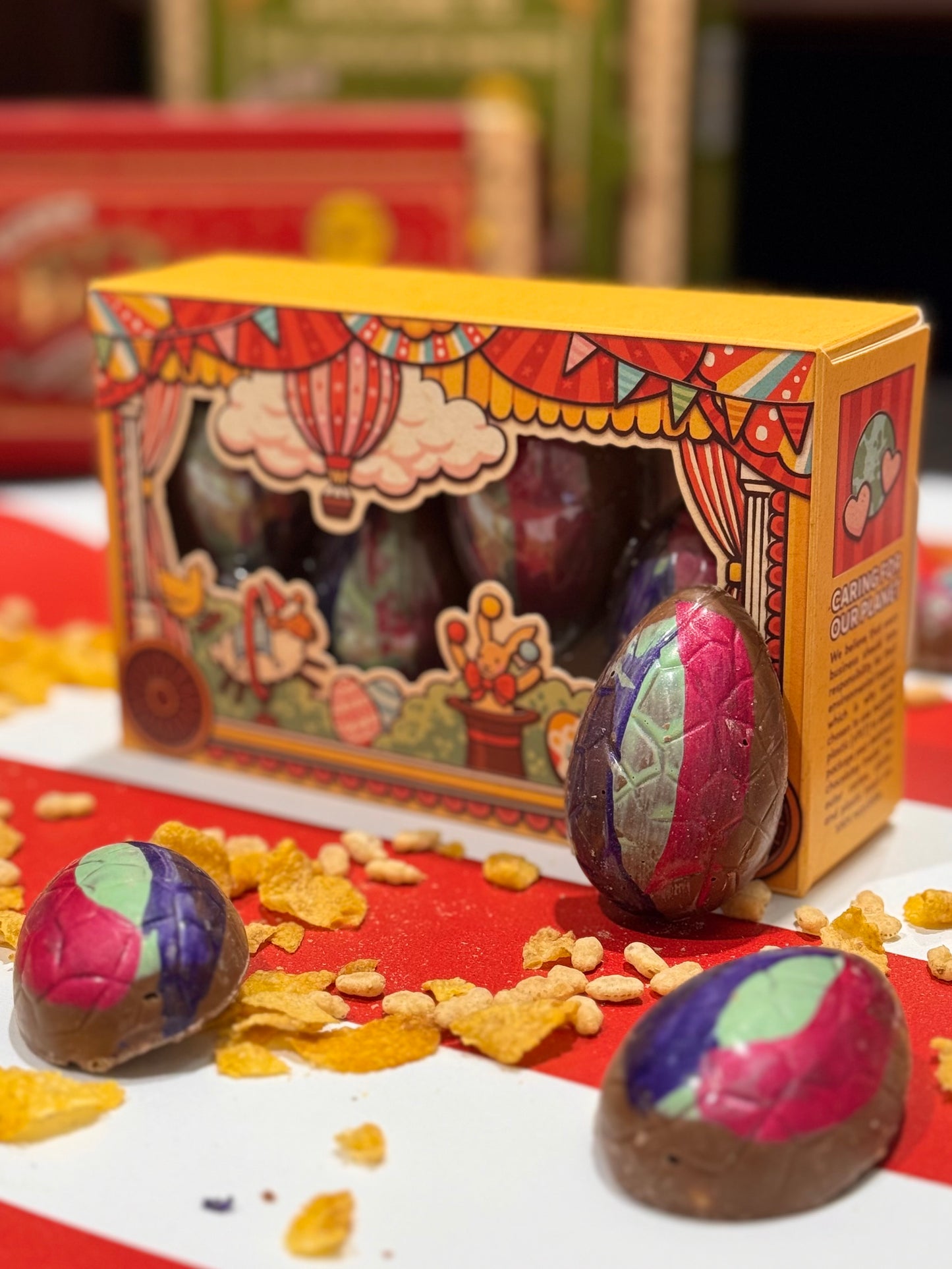 Mini Mish Mash chocolate eggs - 8 x 20g egg halves