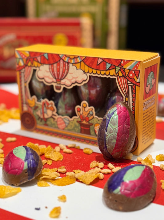 Mini Mish Mash chocolate eggs - 8 x 20g egg halves