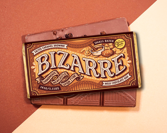 Salted Caramel Brownie Bizarre Bar