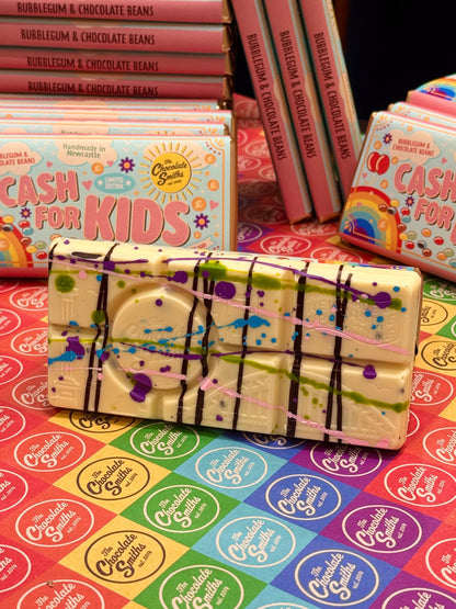 Cash for Kids - Bubblegum and popping candy bar 145g