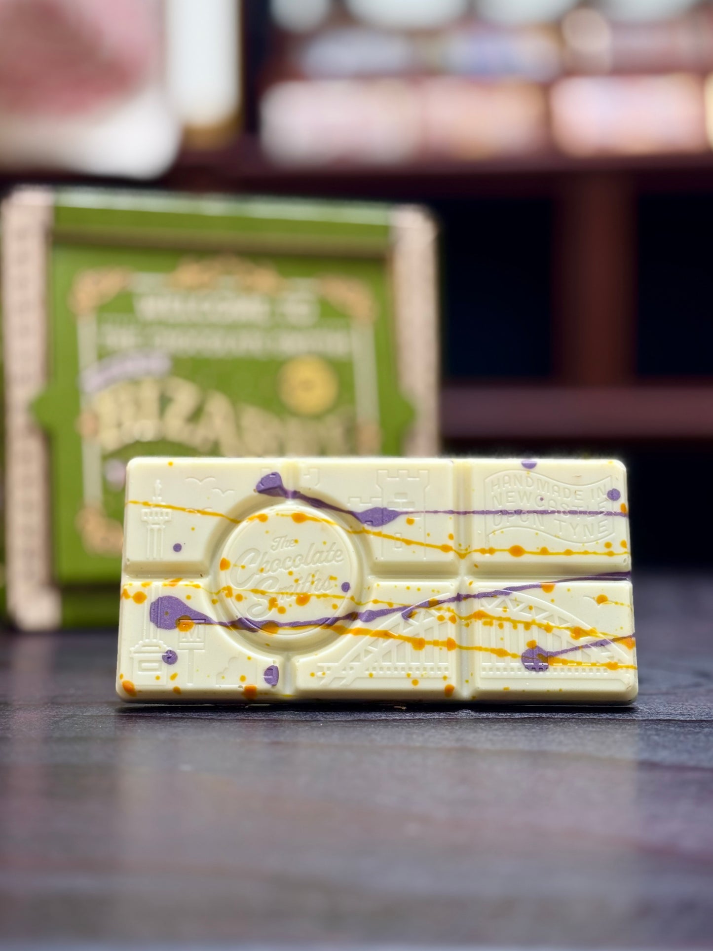 Wonky passionfruit Martini Chocolate Bar 145g