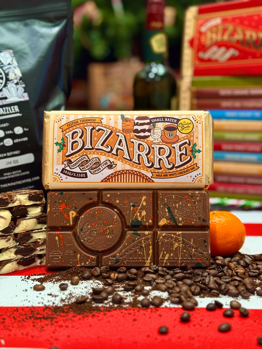 Festive Tiramisu Milk chocolate bar 145g