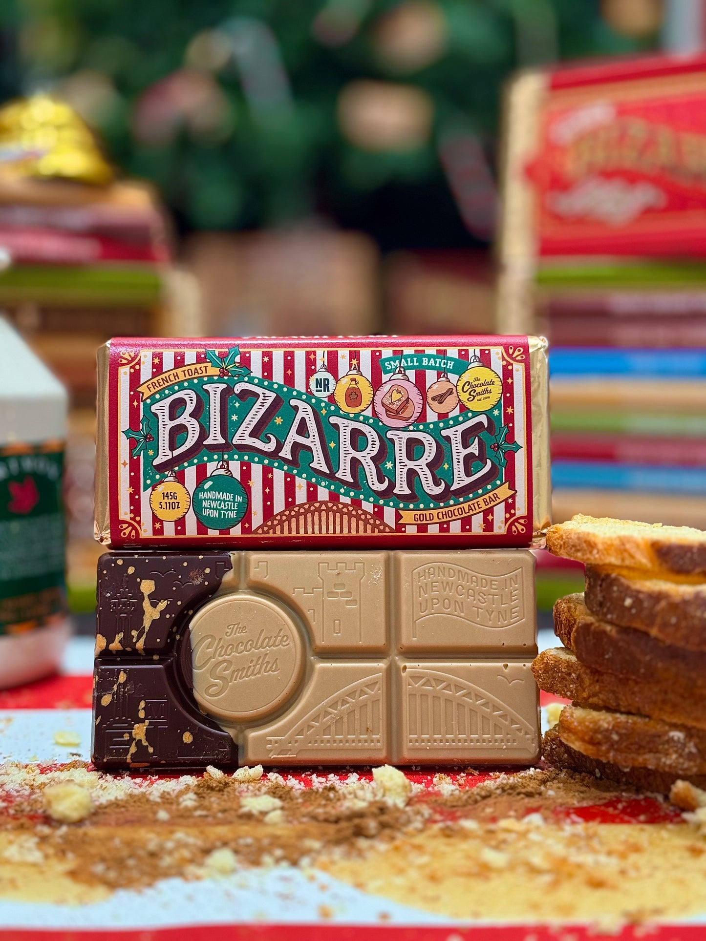 French Toast Bizarre Bar 145g - with Northern Rye Brioche