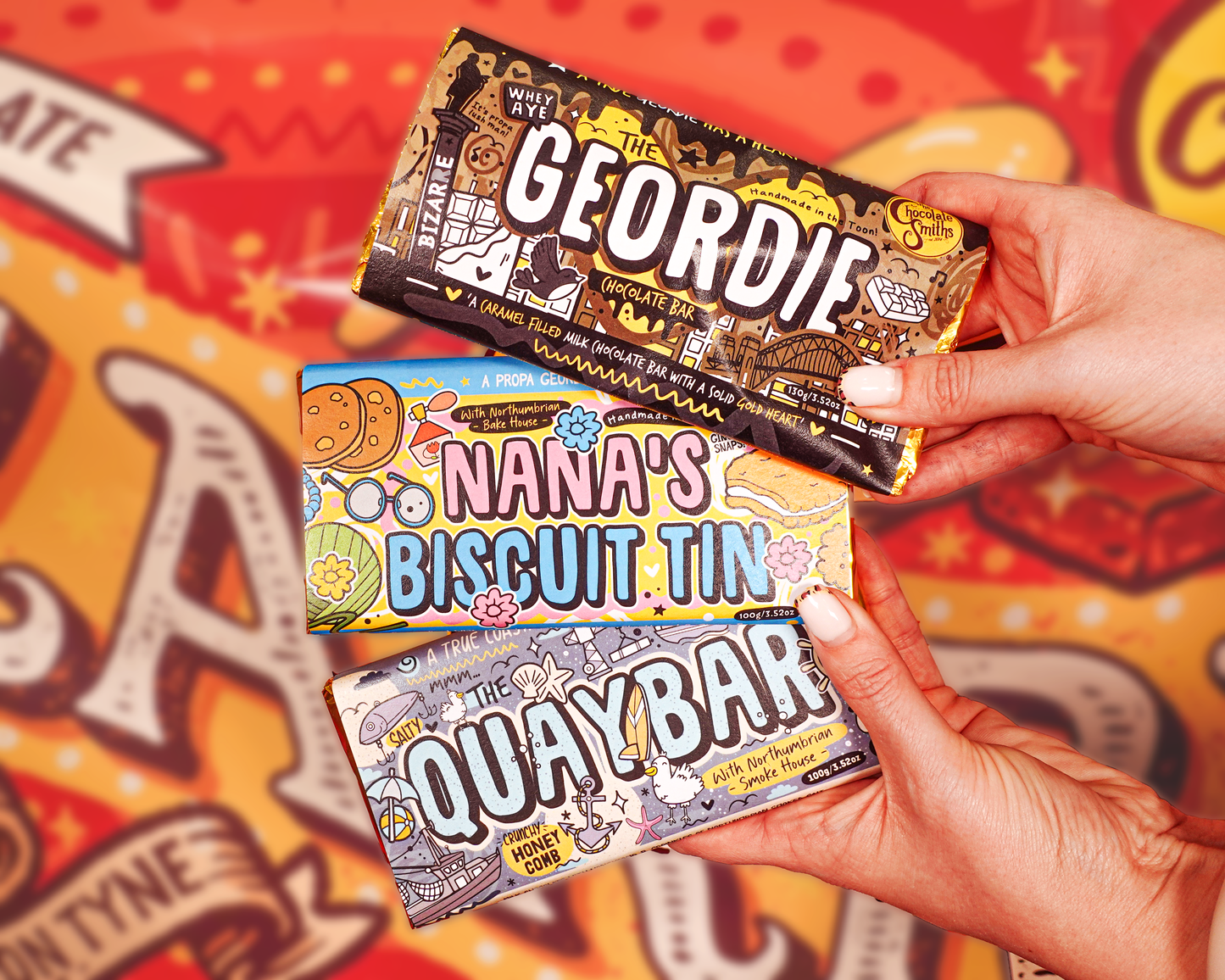 The Geordie Trio - The Geordie Bar, Nana's Biscuit Tin & The Quay Bar