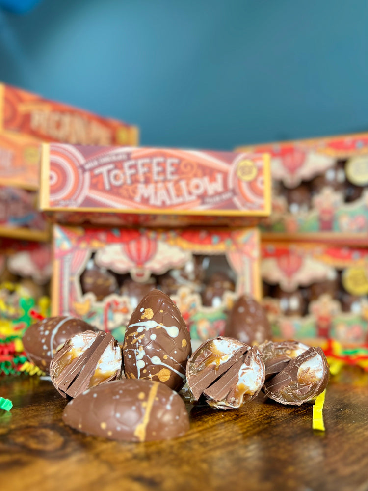 Toffee Mallow Easter Eggs