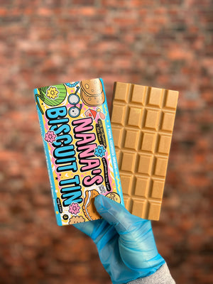 Nana’s Biscuit Tin Bar 100g